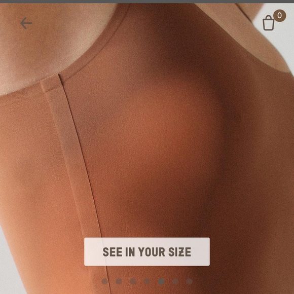 SKIMS Smooth Essentials Crop Tank and Brief Set - Picture 5 of 7